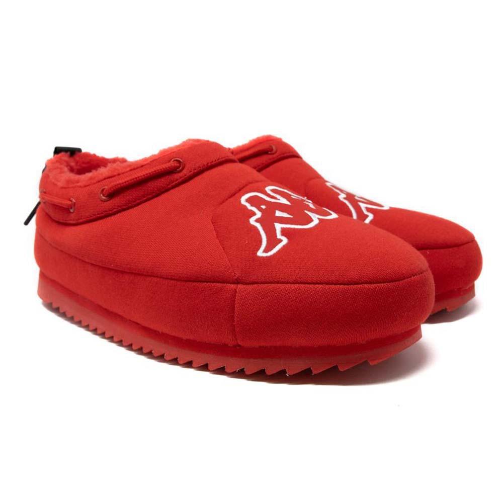 LOGO SNEAKER MULE - RED CORAL WHITE