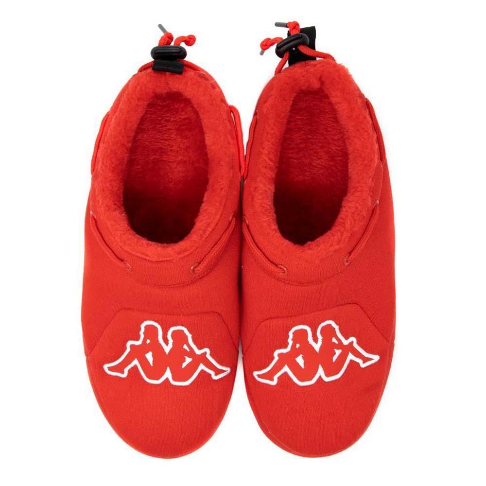 LOGO SNEAKER MULE - RED CORAL WHITE