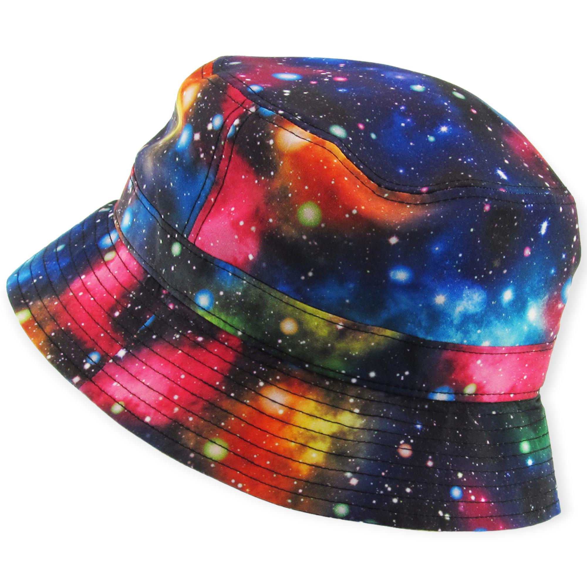 KB Ethos Men Galaxy Backet Hat (Black)-Black-Large / X-Lrage-Nexus Clothing