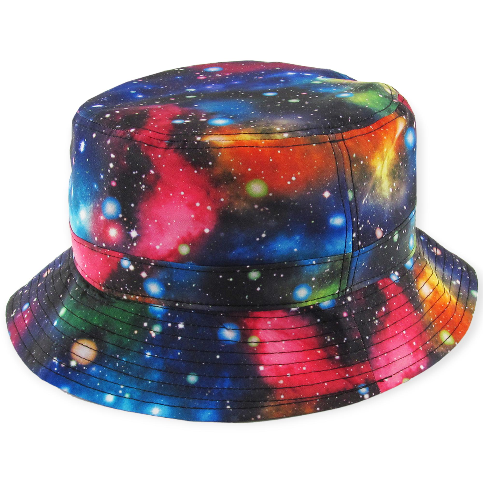 KB Ethos Men Galaxy Backet Hat (Black)-Black-Large / X-Lrage-Nexus Clothing