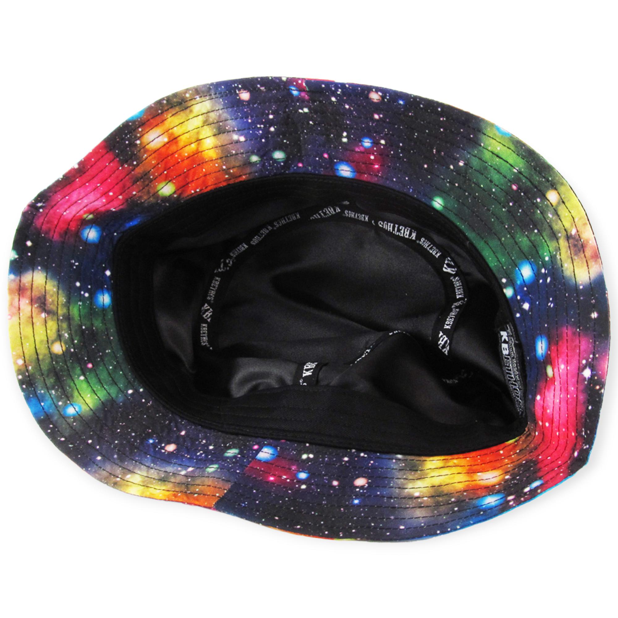 KB Ethos Men Galaxy Backet Hat (Black)-Black-Large / X-Lrage-Nexus Clothing