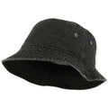 KB Ethos Solid Bucket Hat Fitted (Denim Black)