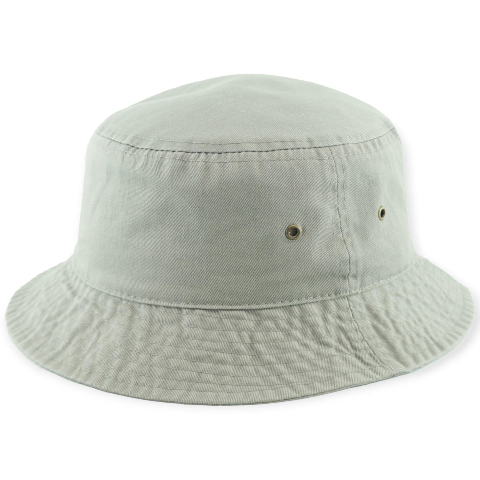 KB Ethos Solid Bucket Hat Fitted (Light Grey)-Headwear-Bucket Hat-KB Ethos- Nexus Clothing