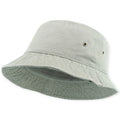 KB Ethos Solid Bucket Hat Fitted (Light Grey)