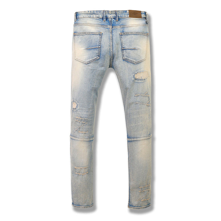 KDNK Men Rip and Repair Jeans-Nexus Clothing