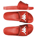 Kappa Authentic Adam Slides Red White