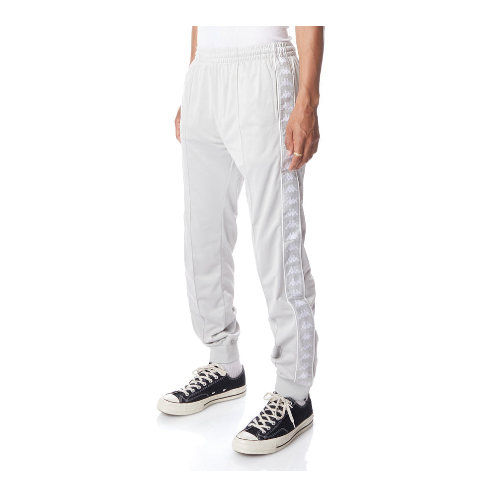 Kappa Men 222 Banda Rastoriazz Track Pants (Grey)-Nexus Clothing