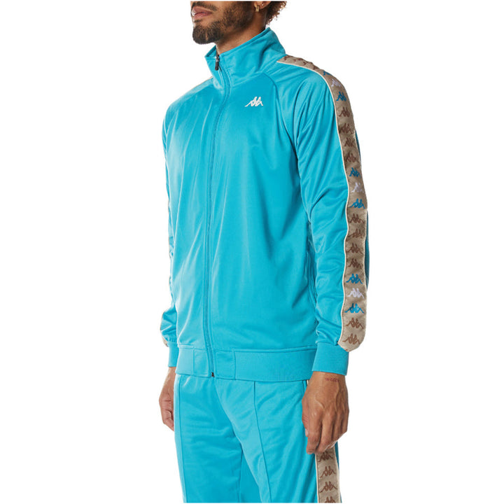 Kappa Men 222 banda dullo 2 Track Jacket (Blue)-Nexus Clothing