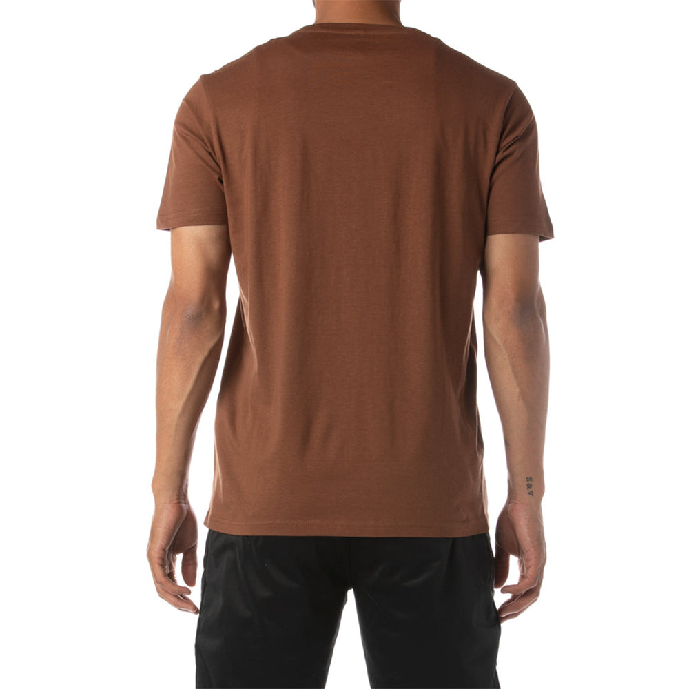 Kappa Men Authentic Estessi T-Shirt (Brown)-Nexus Clothing
