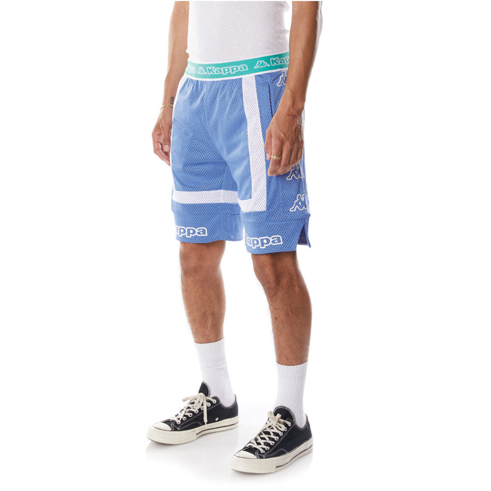 Kappa Men logo tape ehno (Blue Ultramarine)-Men-Bottoms-Shorts-Mesh-Kappa- Nexus Clothing
