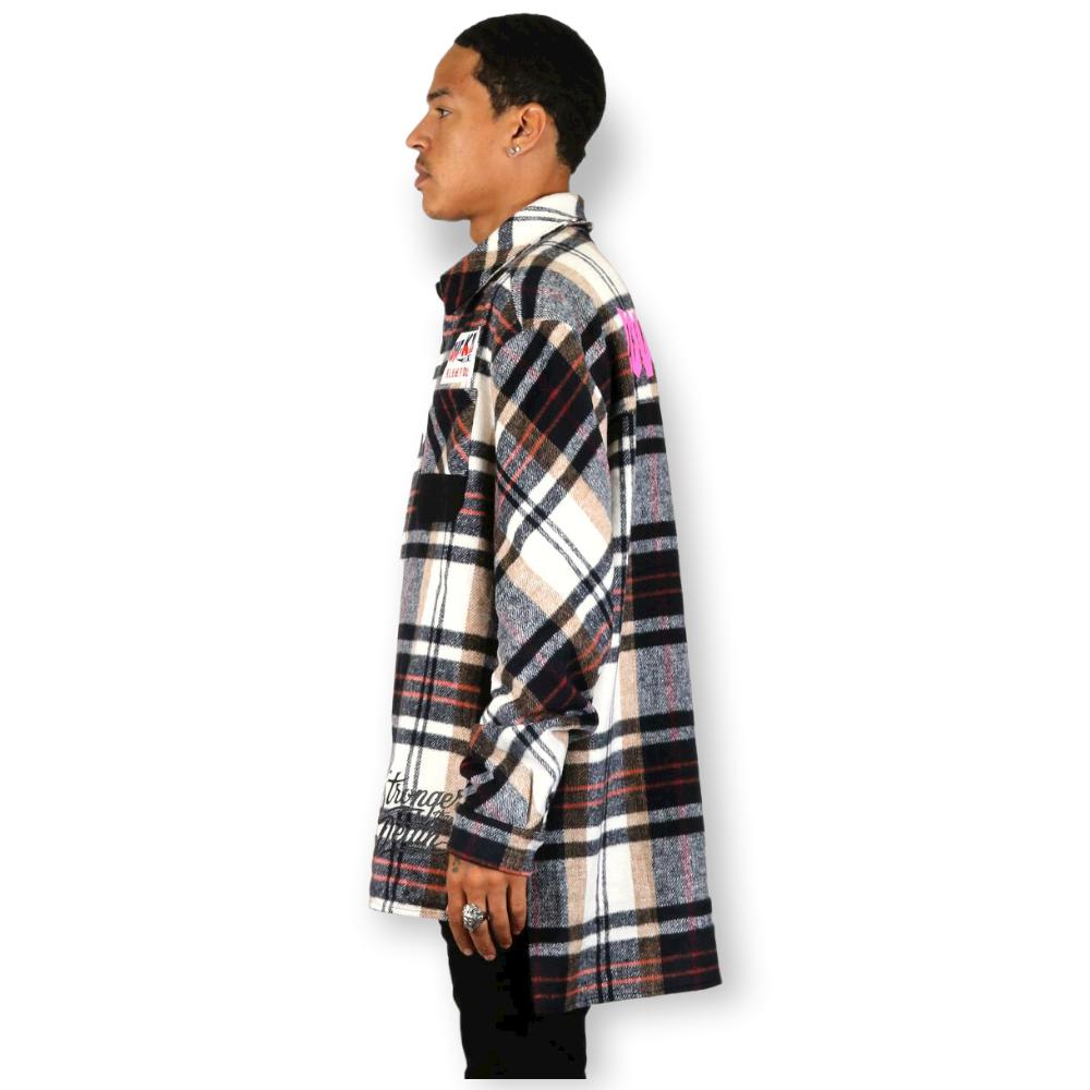 Kleep Men Premium Heavy Flannel (Mazarine)-Nexus Clothing