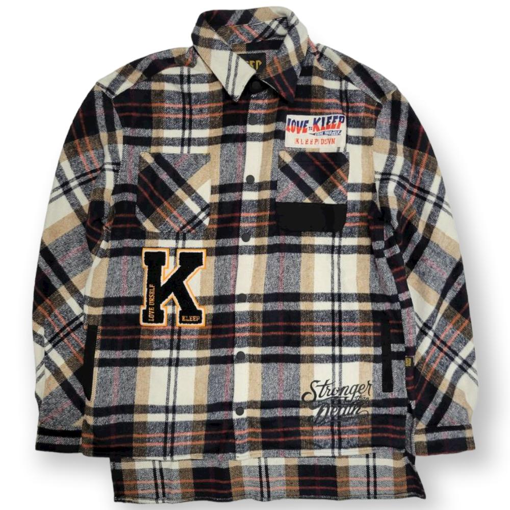 Kleep Men Premium Heavy Flannel (Mazarine)-Mazarine-XXX-Large-Nexus Clothing