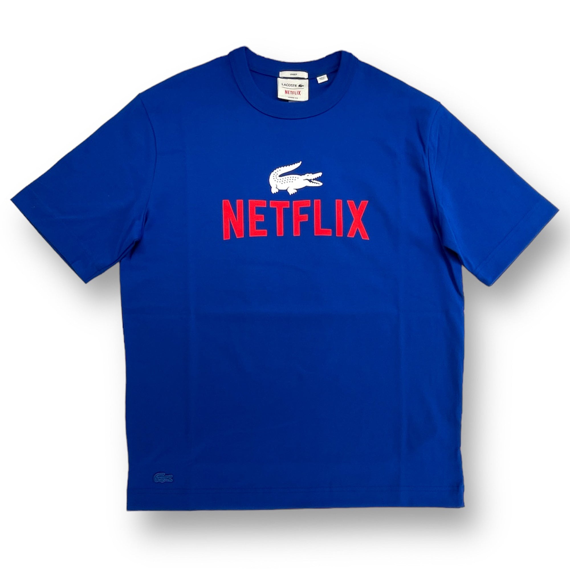 LACOSTE Men Netflix T-Shirt (Blue)1