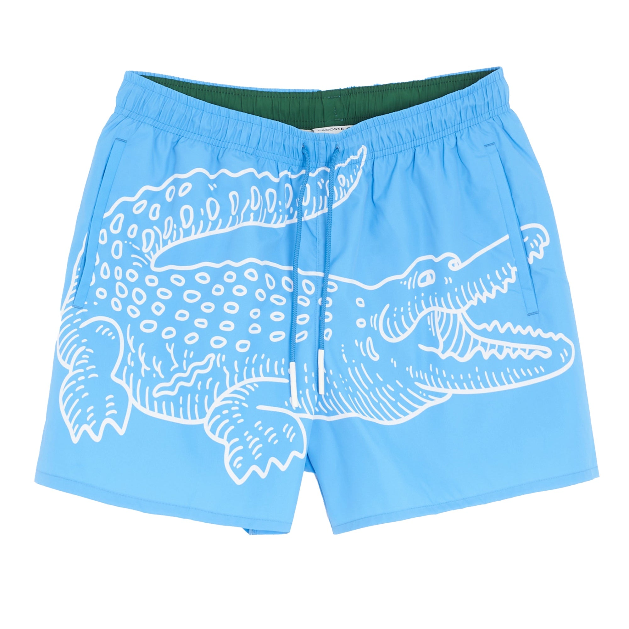 LACOSTE Men SwimShort (Blue Green)-Blue Green-XXX-Large-Nexus Clothing