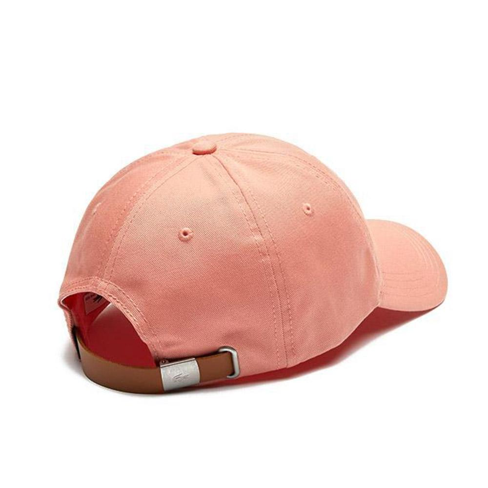 LACOSTE Men's Contrast Strap And Oversized Crocodile (Pink)-Hats & Caps-Lacoste-ELF PINK-OneSize- Nexus Clothing