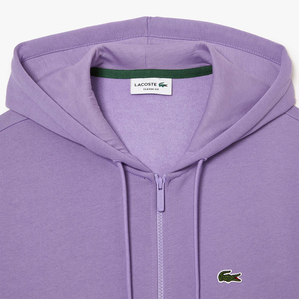 LACOSTE Men's Kangaroo Pocket Sweatshirt (Nerva Purple) 2