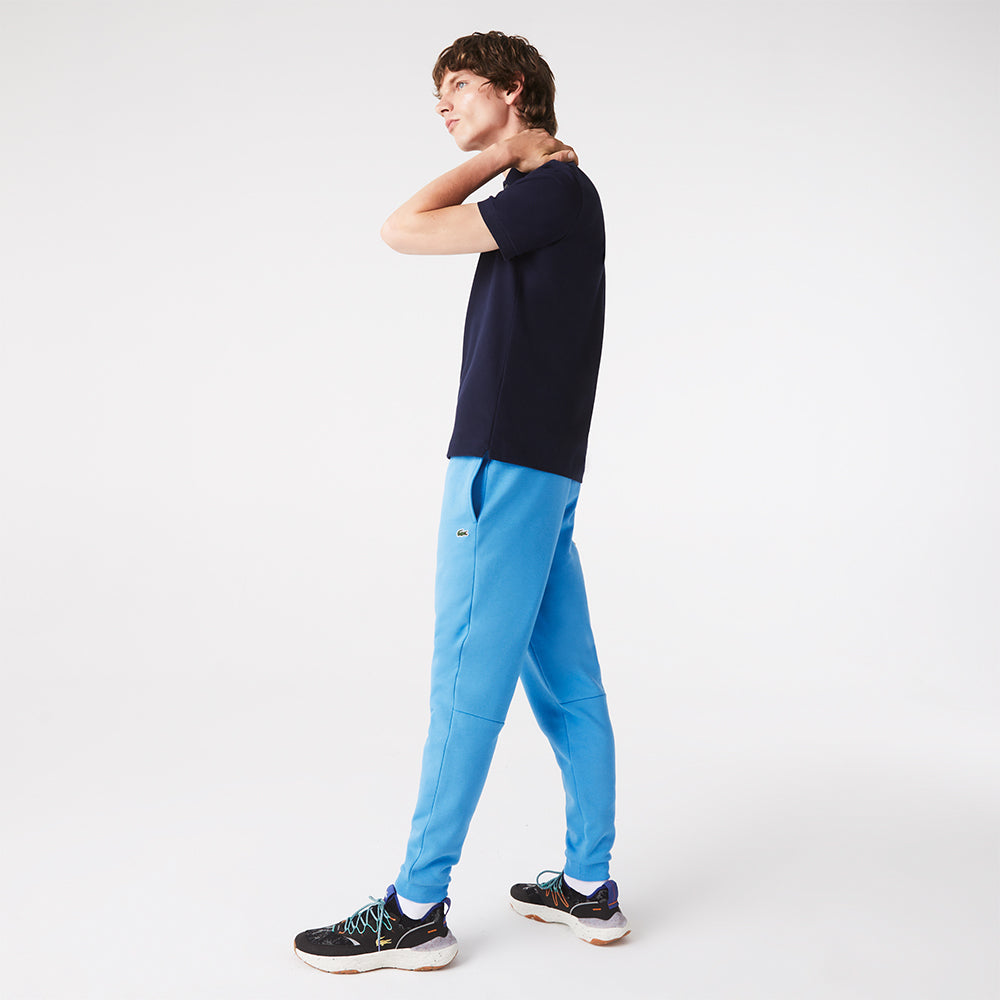 LACOSTE Men’s Lacoste Tapered Fit Fleece Trackpants (Argentine)-Nexus Clothing