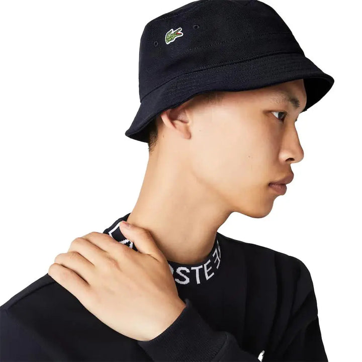 LACOSTE Men's Organic Cotton Bob Hat-Nexus Clothing