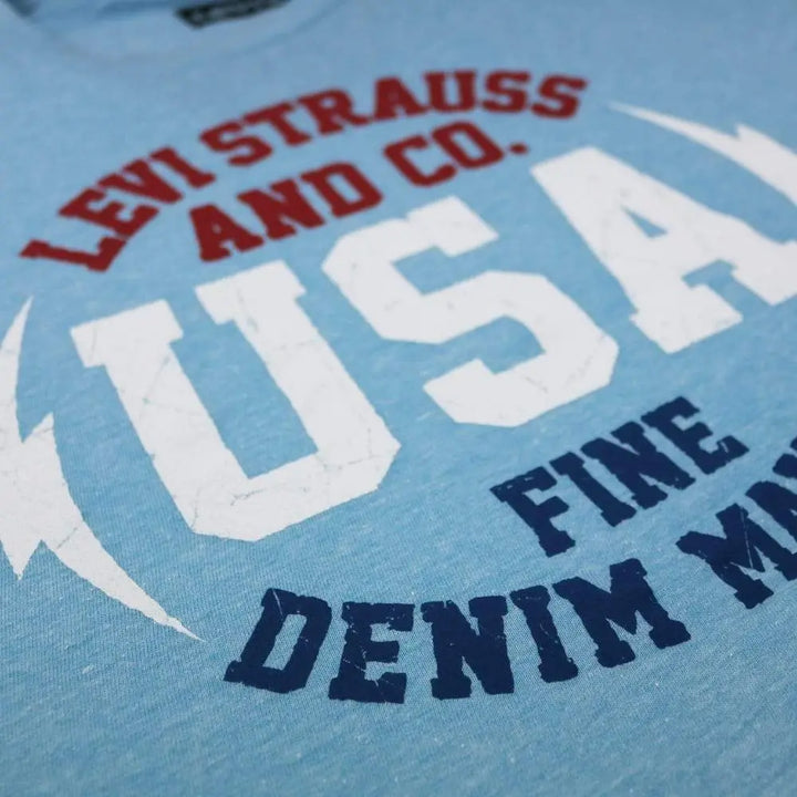 Levis USA Tee Sky-Nexus Clothing