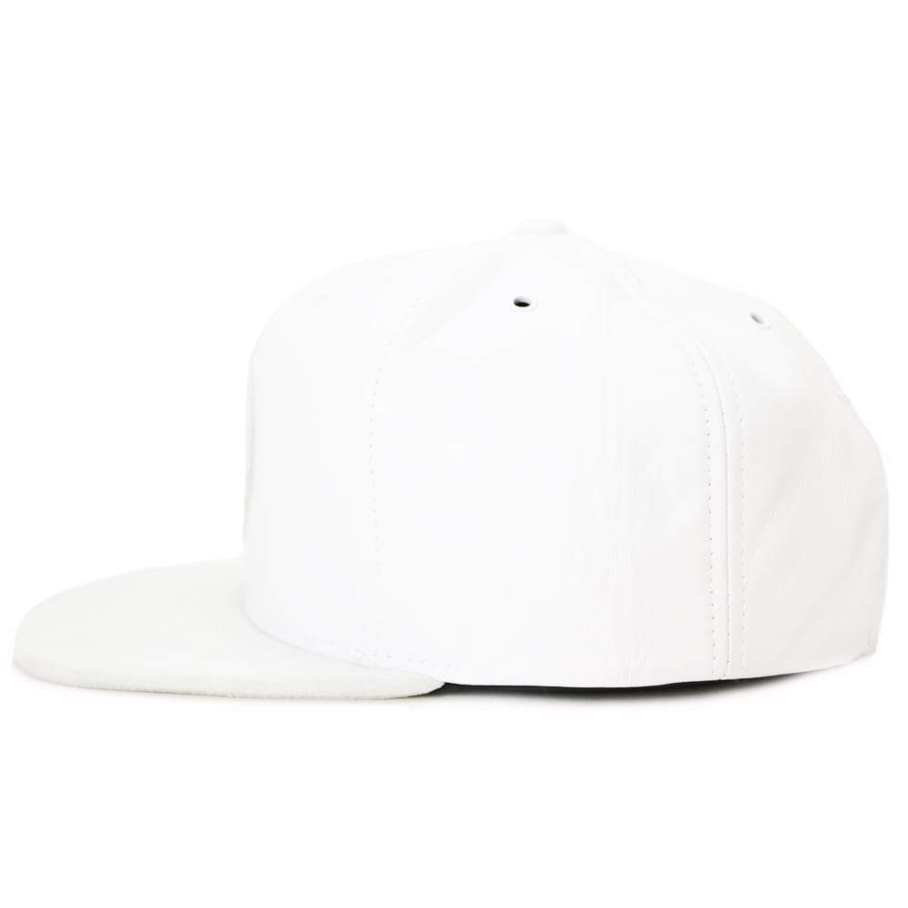 Mitchell & Ness Brooklyn Nets Leather (White)-White-OneSize-Nexus Clothing