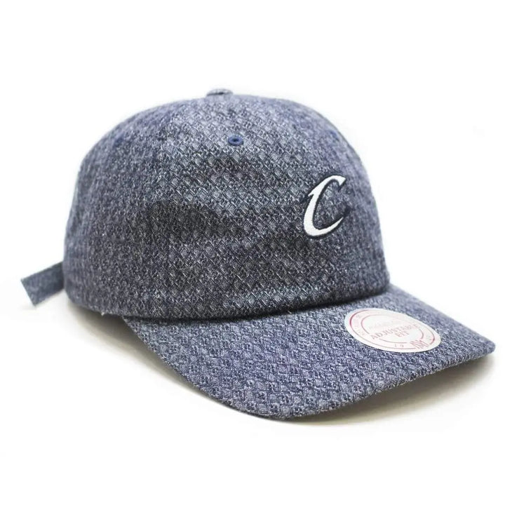 Mitchell & Ness Cleveland Cavaliers Reverse Denim Dad Hat-Gray-OneSize-Nexus Clothing