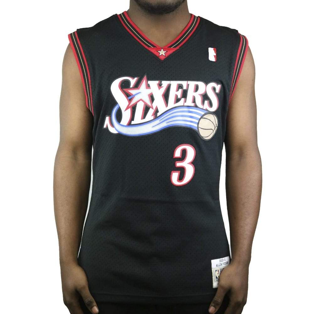 Mitchell & Ness Swingman Sixers Iverson Jersey- Nexus Clothing
