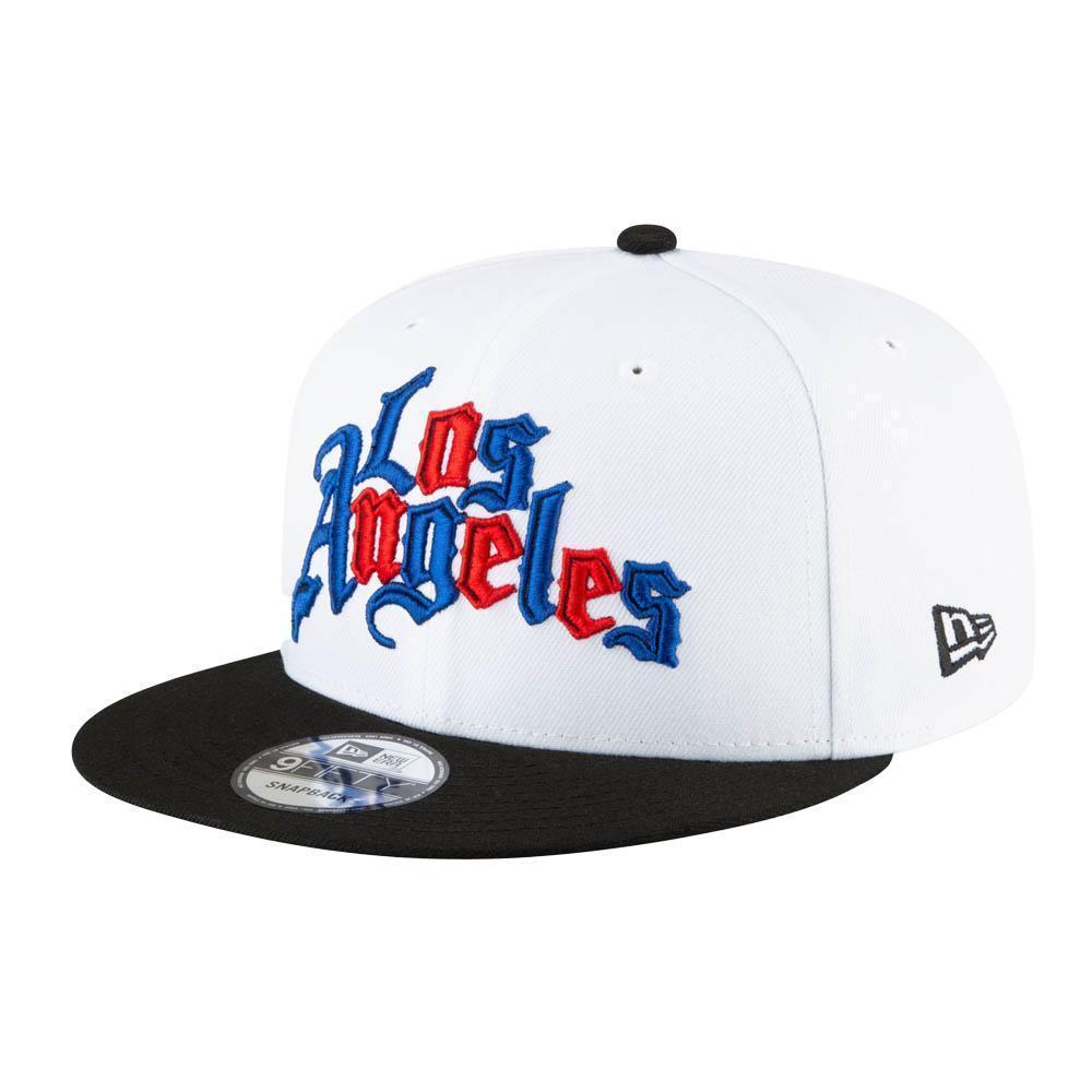 New Era 2020 City Edition Los Angeles Clippers 9Fifty Adjustable Snapback Hat-White-OneSize-Nexus Clothing