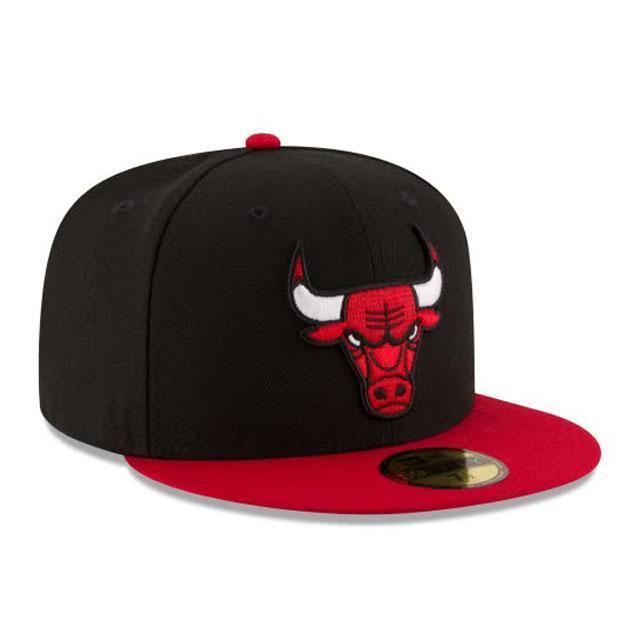 New Era 59FIFTY Chicago Bulls Alternate Black 2TONE Fitted Hat-Headwear-New Era- Nexus Clothing