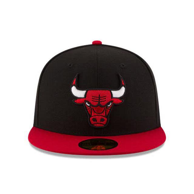 New Era 59FIFTY Chicago Bulls Alternate Black 2TONE Fitted Hat-Nexus Clothing