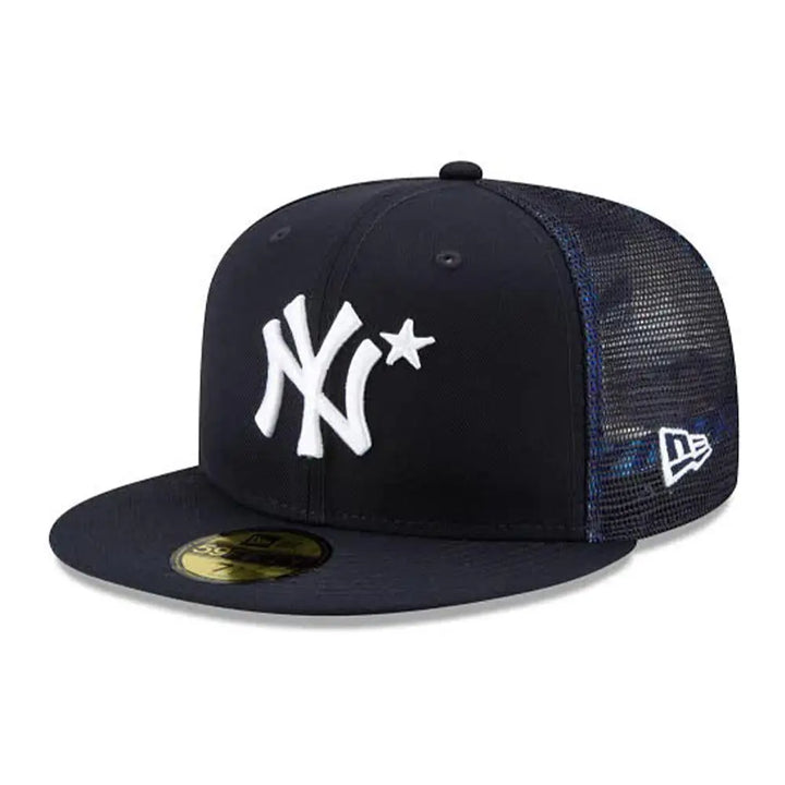 New Era 59Fifty MLB New York Yankees ASGW Navy Mesh back Fitted-Navy-7-Nexus Clothing