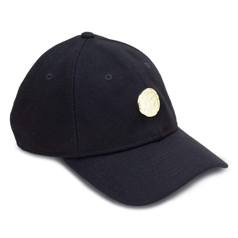 New Era Badge Toronto Raptors Hat Black-Black-OneSize-Nexus Clothing