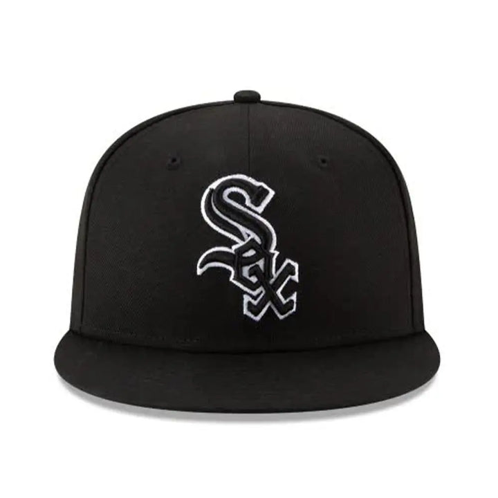 New Era Chicago White Sox Black Outline 59FIFTY Fitted Hat-Nexus Clothing