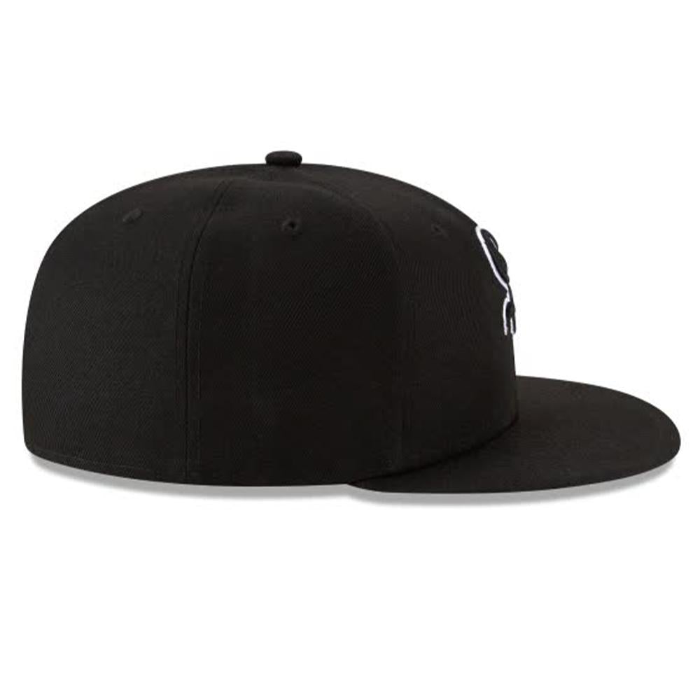 New Era Chicago White Sox Black Outline 59FIFTY Fitted Hat-Nexus Clothing