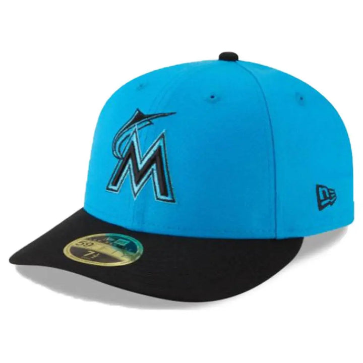 New Era Era 59fifty Miami Marlins 2018 Players Weekend Cap Low Profile Fitted-Blue-7-Nexus Clothing