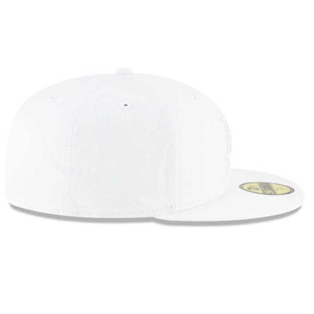 New Era LOS ANGELES DODGERS WHITEOUT BASIC 59FIFTY FITTED