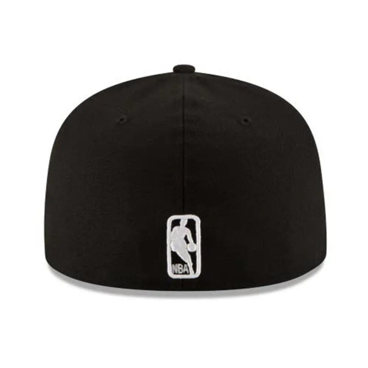 New Era MIAMI HEAT BLACK & WHITE 59FIFTY FITTED-Nexus Clothing