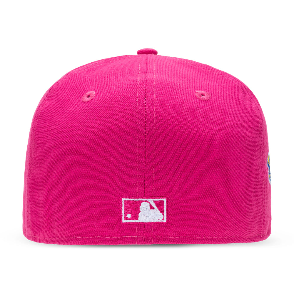 New Era Men 5950 New York Yankees Hat (Beetroot Gray)