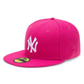 New Era Herren 5950 New York Yankees Mütze (Beetroot Grey)