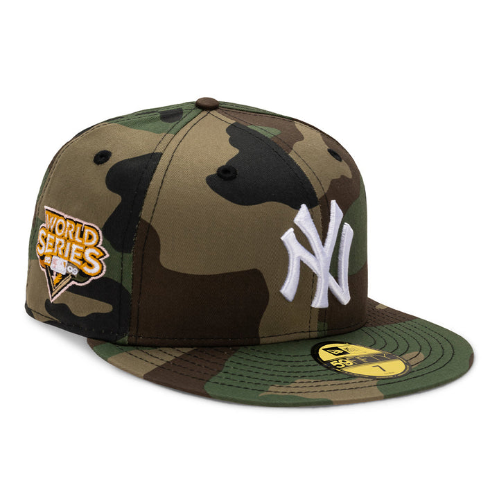 New Era Men 5950 New York Yankees Hat (Camo Pink)-Nexus Clothing