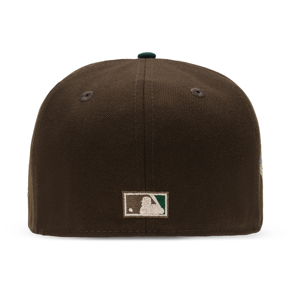 New Era Men 5950 New York Yankees Hat (Dark Green)2
