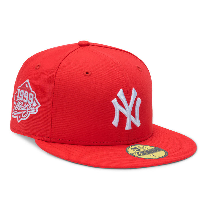 New Era Men 5950 New York Yankees Hat (Red)-Nexus Clothing