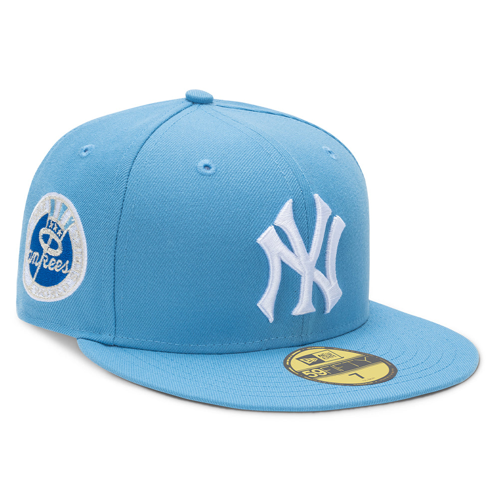 New Era Men 5950 New York Yankees Hat (Sky Blue) | 