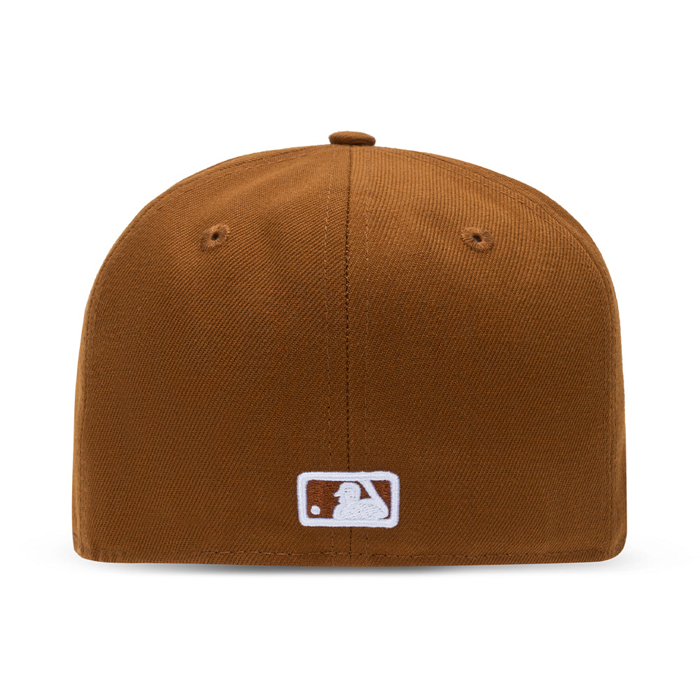 New Era Men 5950 New York Yankees Hat (Toasted Peanut)