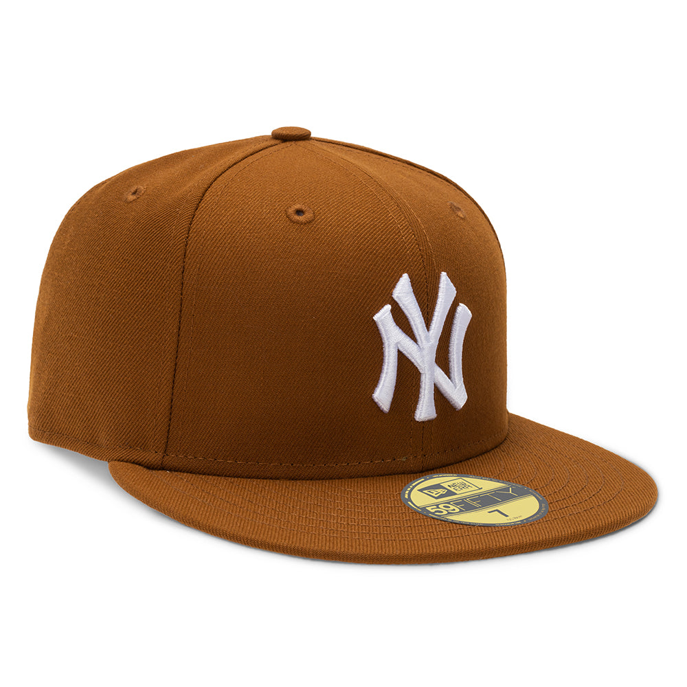 New Era Men 5950 New York Yankees Hat (Toasted Peanut)-Nexus Clothing