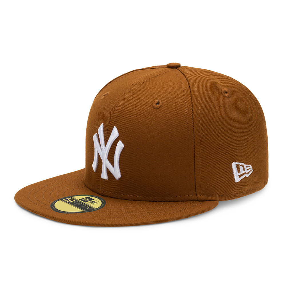 New Era Men 5950 New York Yankees Hat (Toasted Peanut)