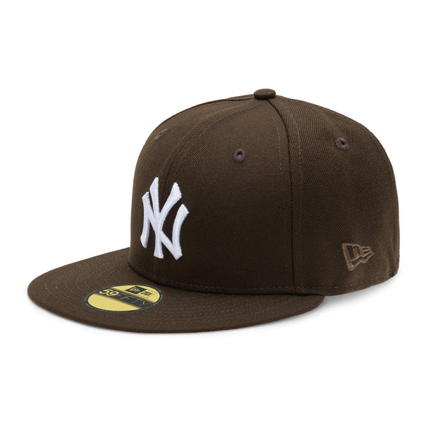 New York Yankees Cherry Blossom New Era 59Fifty Fitted Hat (Walnut Pink  Under Brim)