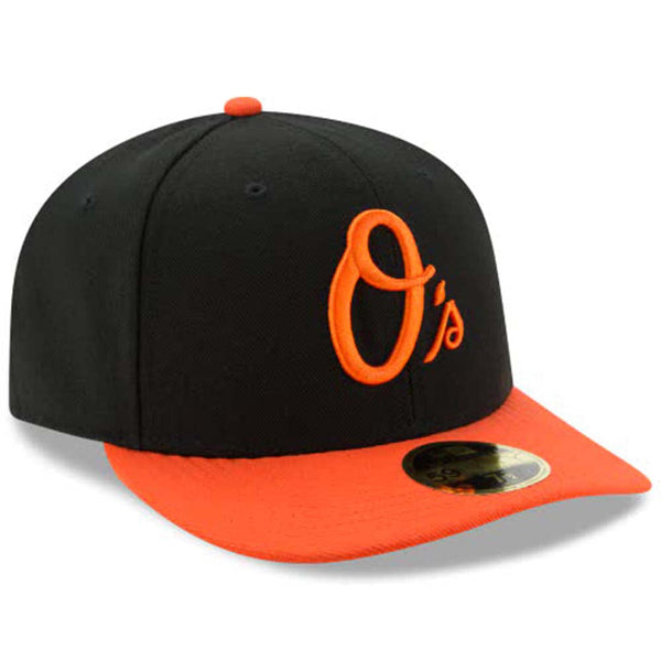 New Era Men's Baltimore Orioles 59Fifty Alternate Black Low Crown Fitted Hat