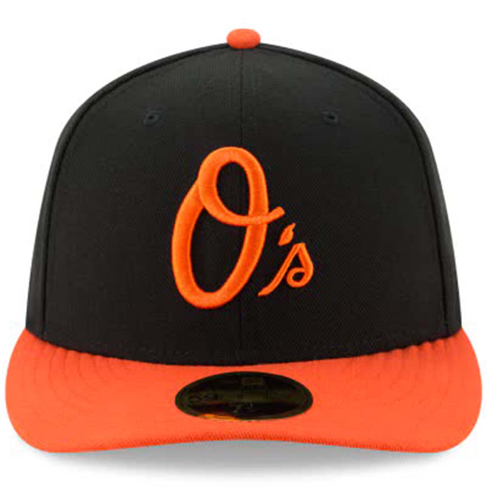 New Era Men Baltimore Orioles Fitted (Black orange)