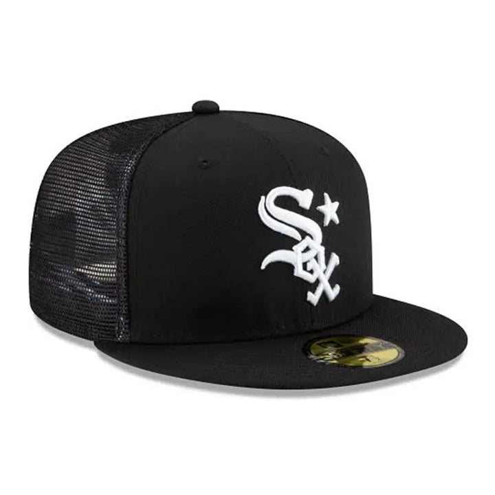 New Era Men 59Fifty MLB Chicago White Sox ASGW Black Mesh back Fitted-Nexus Clothing