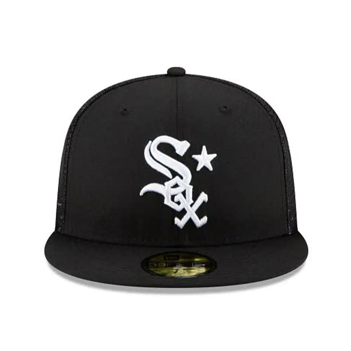 New Era Men 59Fifty MLB Chicago White Sox ASGW Black Mesh back Fitted-Nexus Clothing